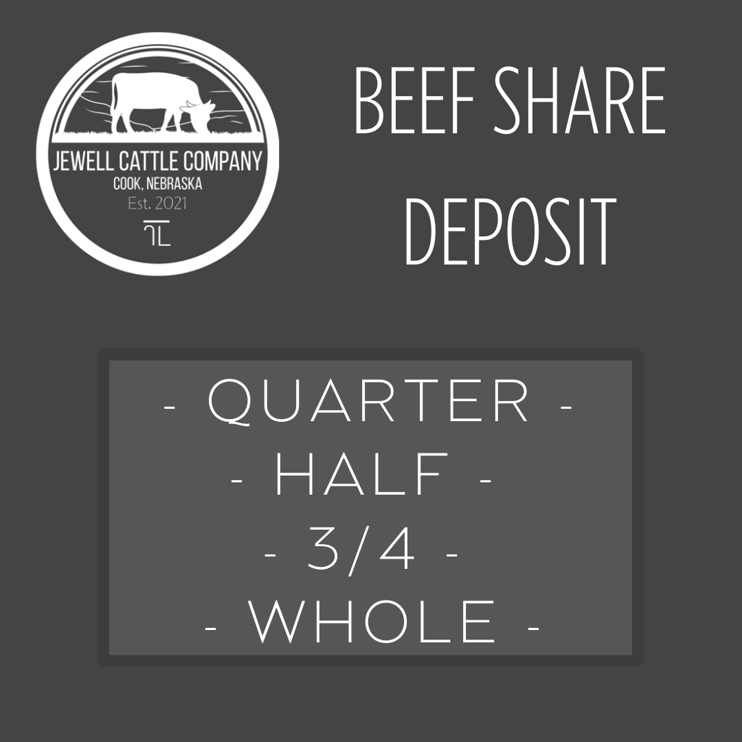 Quarter Beef Share Deposit: October 2025